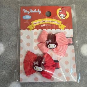 Sanrio My Melody Hair Clips 2 pieces